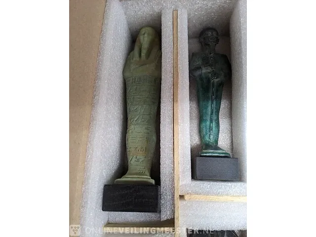 4x zes delige replica art set, egyptisch - afbeelding 10 van  16