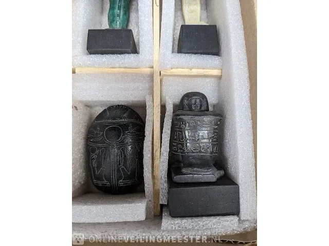 4x zes delige replica art set, egyptisch - afbeelding 12 van  16