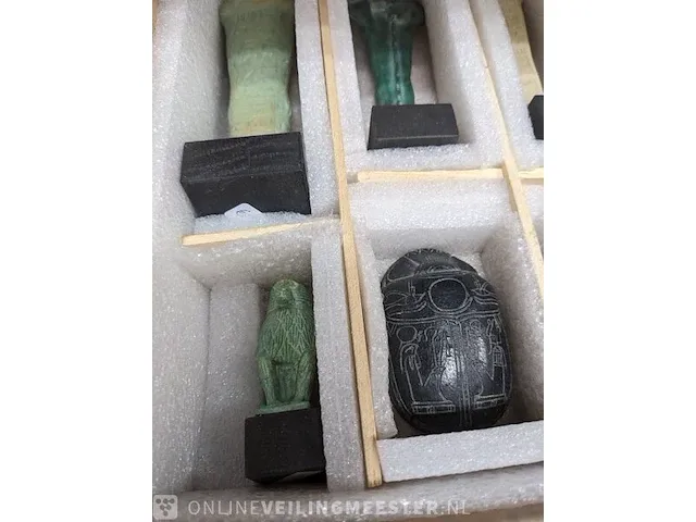 4x zes delige replica art set, egyptisch - afbeelding 13 van  16