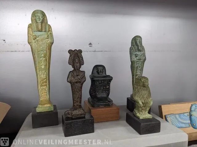 4x zes delige replica art set, egyptisch - afbeelding 16 van  16