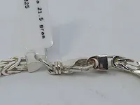 4x zilveren armband - afbeelding 5 van  9