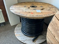 4x70mm2 kabel op haspel - afbeelding 1 van  5