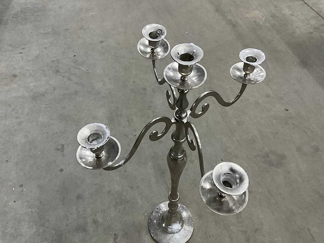 5-armige kaarsenstandaards (5x) - afbeelding 5 van  7