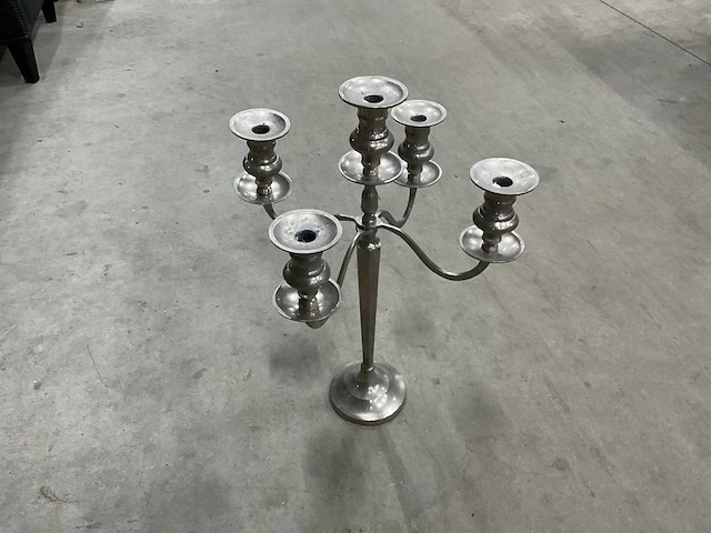 5-armige kaarsenstandaards (6x) - afbeelding 3 van  6