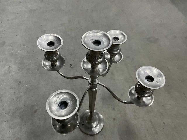 5-armige kaarsenstandaards (6x) - afbeelding 5 van  6