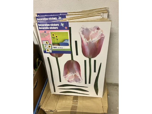 5 decoratiestickertulp - afbeelding 2 van  5