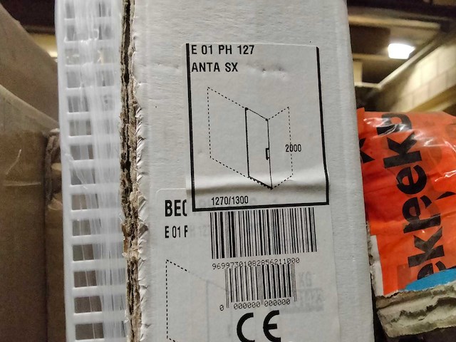 5 delen badkamerdeuren + douchebak - afbeelding 2 van  7