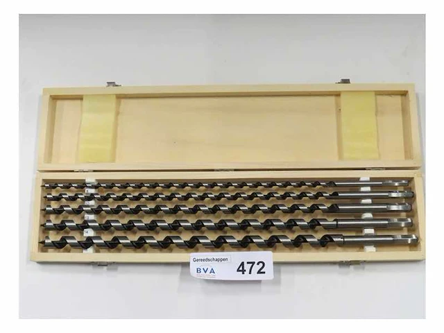 5-delig - 5 -delig - 5-delige spiraal/slangborenset - 460mm lang (3x) - afbeelding 1 van  3