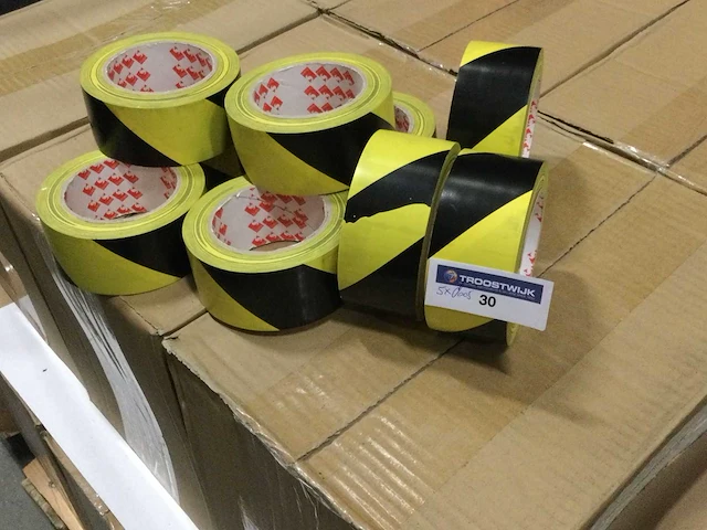 5 dozen met 30 rollen veiligheid en markering tape - afbeelding 2 van  3
