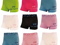 5 meisjes boxers sweet angel 6/8 jaar mix color - afbeelding 1 van  3