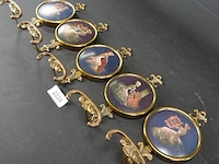 5 messing wandhaken - afbeelding 3 van  5