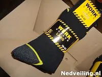 5 paar lange werksokken maat 39-42 - afbeelding 1 van  3