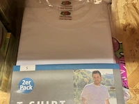 5 pak tshirts a 2 stuks retour uit verkoop 3x mt s 2x mt l - afbeelding 6 van  11