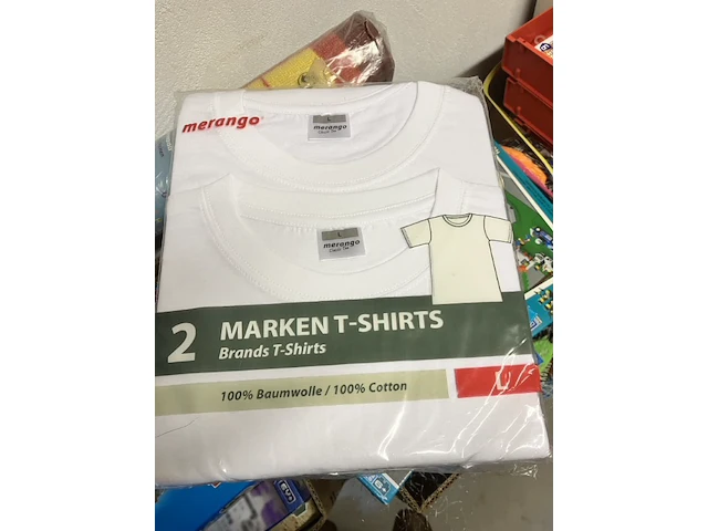 5 pak tshirts a 2 stuks retour uit verkoop 3x mt s 2x mt l - afbeelding 8 van  11