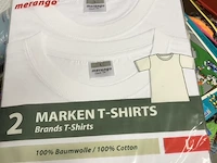 5 pak tshirts a 2 stuks retour uit verkoop 3x mt s 2x mt l - afbeelding 8 van  11