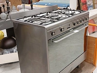 5 pits gasfornuis met hetelucht oven, smeg, snl90mfx7 - afbeelding 4 van  10