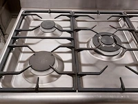 5 pits gasfornuis met hetelucht oven, smeg, snl90mfx7 - afbeelding 5 van  10