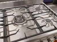 5 pits gasfornuis met hetelucht oven, smeg, snl90mfx7 - afbeelding 6 van  10