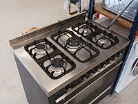 5-pits gasfornuis met wokbrander en heteluchtoven, nardi - afbeelding 4 van  14