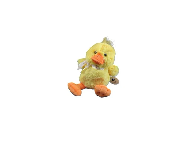 5 pluche eend 21cm - afbeelding 1 van  3