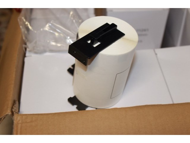 5 rol brother dk-11241 compatible labels, 102 mm x 152 mm, 200 etiketten - afbeelding 10 van  11