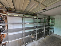 5 secties rvs legbordstelling - afbeelding 1 van  8