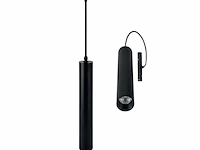 5 x hangende led-spot voor magnetische rail 48v – 20w – zwart. - afbeelding 2 van  4