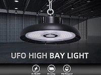 5 x highbay led-lamp 200w – 150 lm/w – 3cct verstelbaar (3000k/4500k/6500k) – ip65 waterdicht - afbeelding 1 van  5