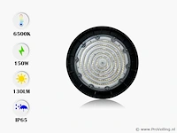 5 x highbay pro led 150w – 6500k koud wit – ip65 waterdicht – 19.500 lm – philips lumileds - afbeelding 3 van  4
