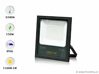5 x led breedstraler 150w - waterdicht ip66 - 6500k koud wit - afbeelding 2 van  4