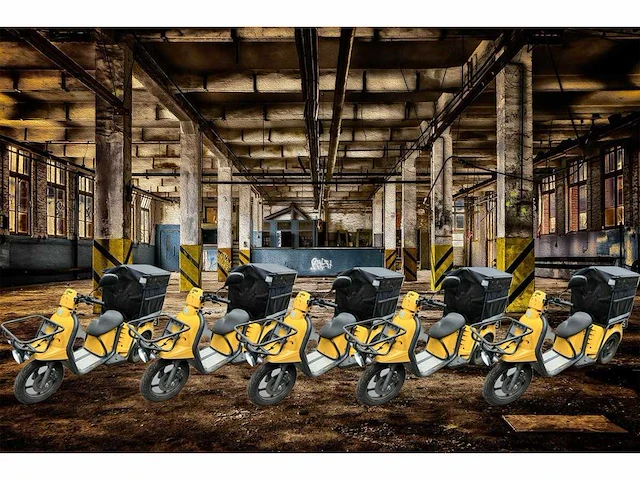 5 x ligier - pulse - 3 - electrische bezorg scooter - afbeelding 1 van  1