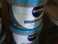 5 x monodek histor, wit
