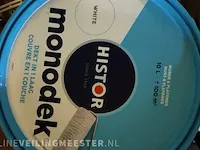 5 x monodek histor, wit - afbeelding 2 van  2