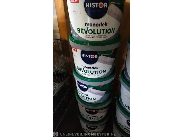 5 x monodek revolution histor, wit - afbeelding 1 van  2