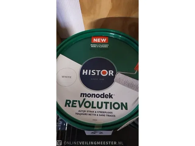 5 x monodek revolution histor, wit - afbeelding 2 van  2