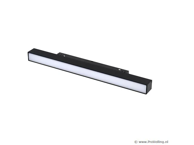 5 x mora lineaire led-spot voor magnetische rail 48v – 15w – zwart - afbeelding 3 van  5