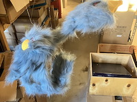 5 x pluche mobile vogel met jong - afbeelding 2 van  9