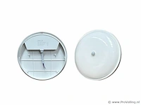 5 x ronde led plafondlamp met sensor – 20w – 6500k koud wit – ip54 – bewegingssensor – waterdicht - afbeelding 3 van  4