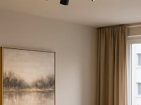 5 x ronde wandlamp gu10 – 4 draaibare – zwart – aluminium – ø200 mm – ip20 - afbeelding 1 van  5