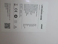 5 zonnepanelen longi lr5-66hih-495m. afmeting 114 x 210 cm. - afbeelding 2 van  3