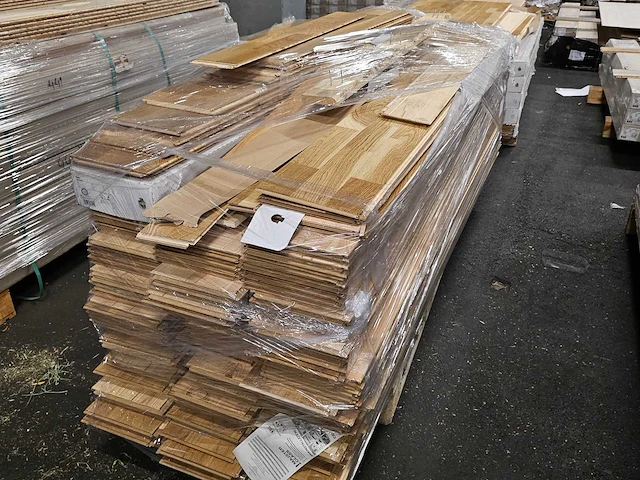 50 m2 mixpallet parket vloeren - afbeelding 3 van  3