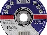 50 slijpschijven 125mm - afbeelding 1 van  2
