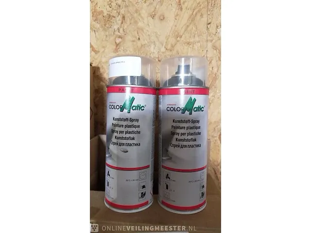 50 x kunststoflak colormatic, grijs - afbeelding 1 van  2
