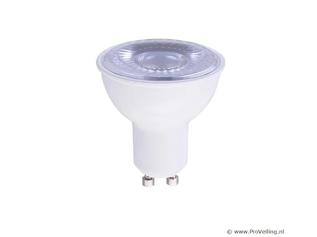 50 x led-spot gu10 – 5w – 6500k koud wit – ip20 - afbeelding 1 van  3
