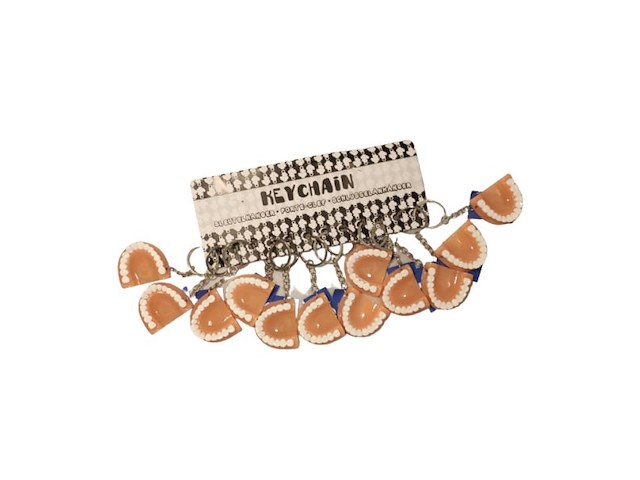 50 x sleutelhanger gebit - afbeelding 3 van  3