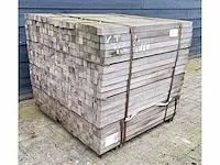 500 x azobe piketten 40 x 40mm lengte 100 cm - afbeelding 1 van  4