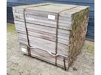 500 x azobe piketten 40 x 40mm lengte 100 cm - afbeelding 2 van  4