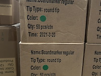 5000x boardmarker regular round tip groen sam creative - afbeelding 5 van  6