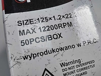 500x champion 5" 125x1 mm slijpschijf - afbeelding 3 van  3