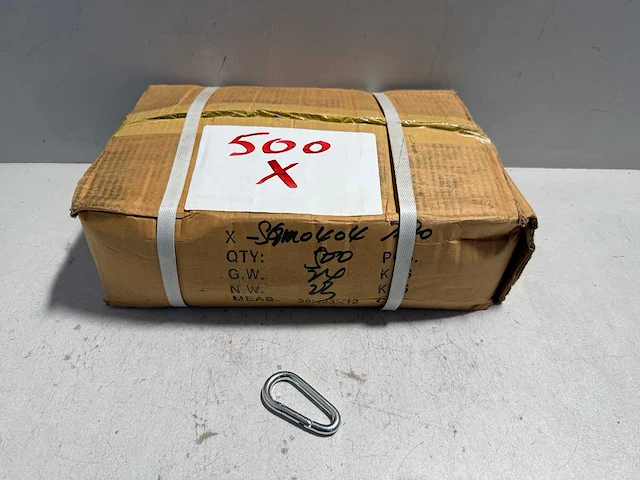 (500x) karbeinhaak 70 mm - afbeelding 1 van  2